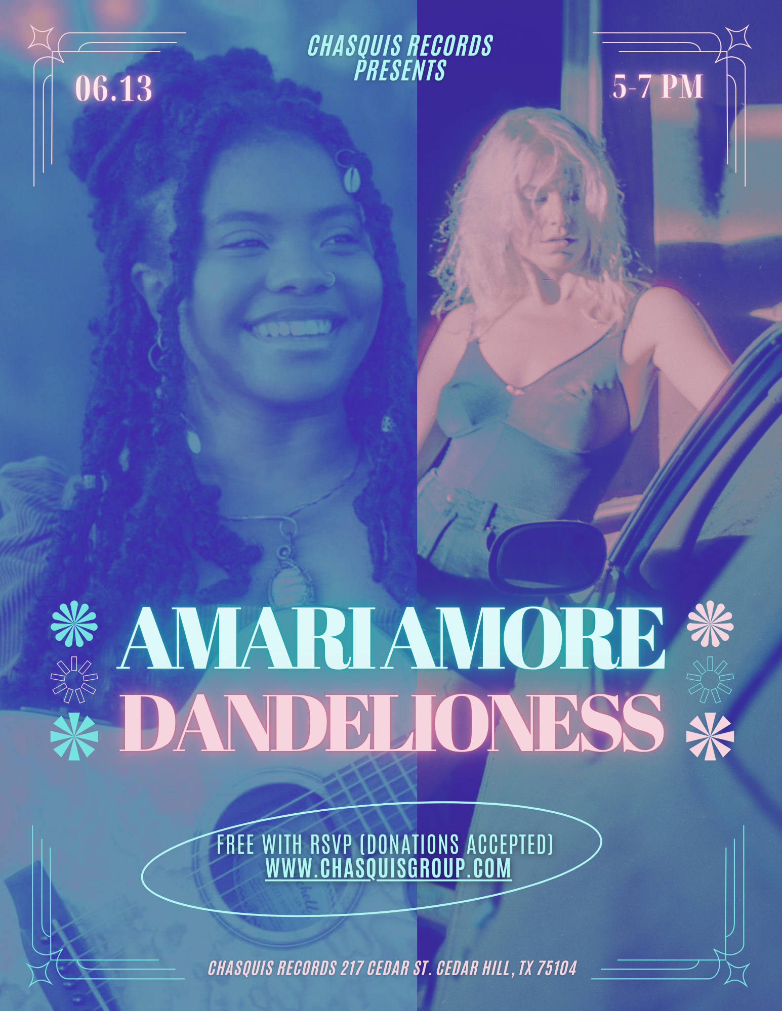 Dandelioness + Amari Amore @ Chasquis Records