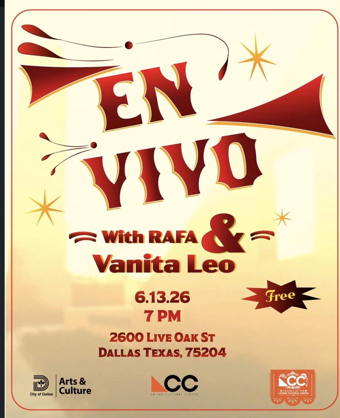 Vanita Leo + Rafa @ Latino Cultural Center 