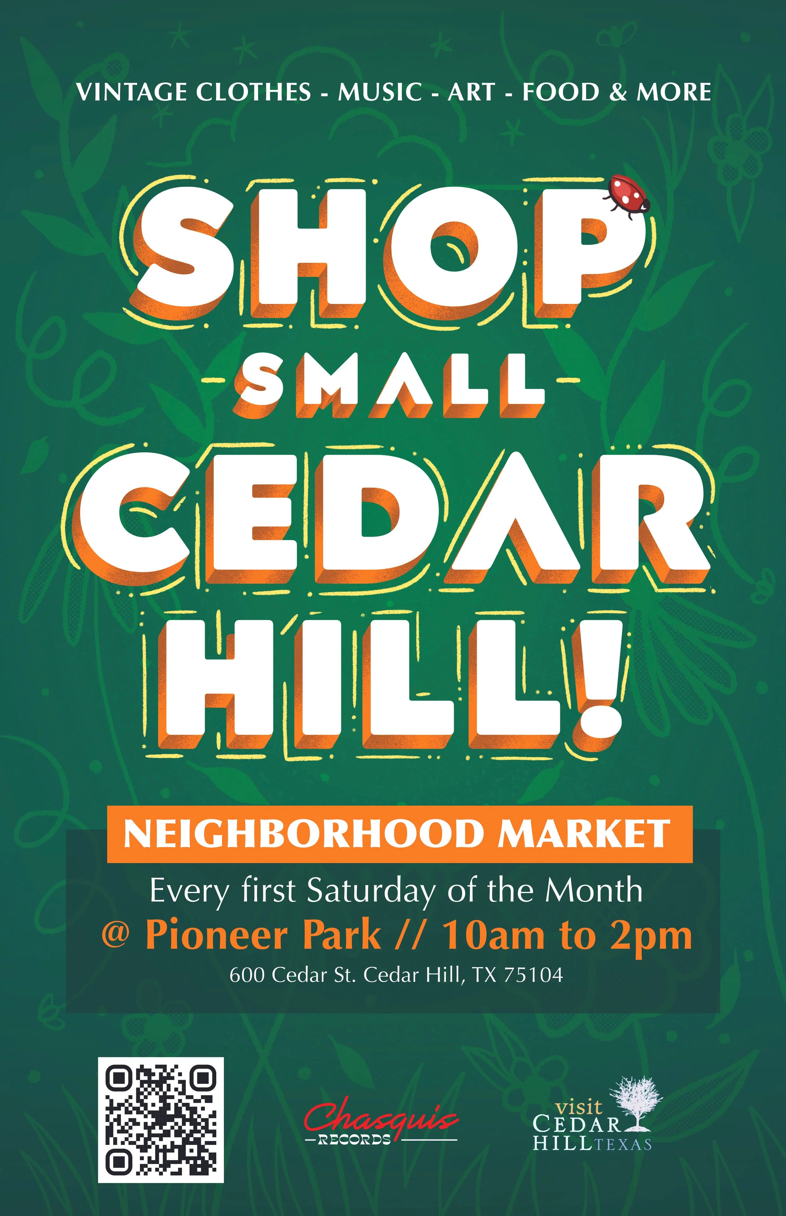 Chasquis Records @ Shop Small Cedar Hill 