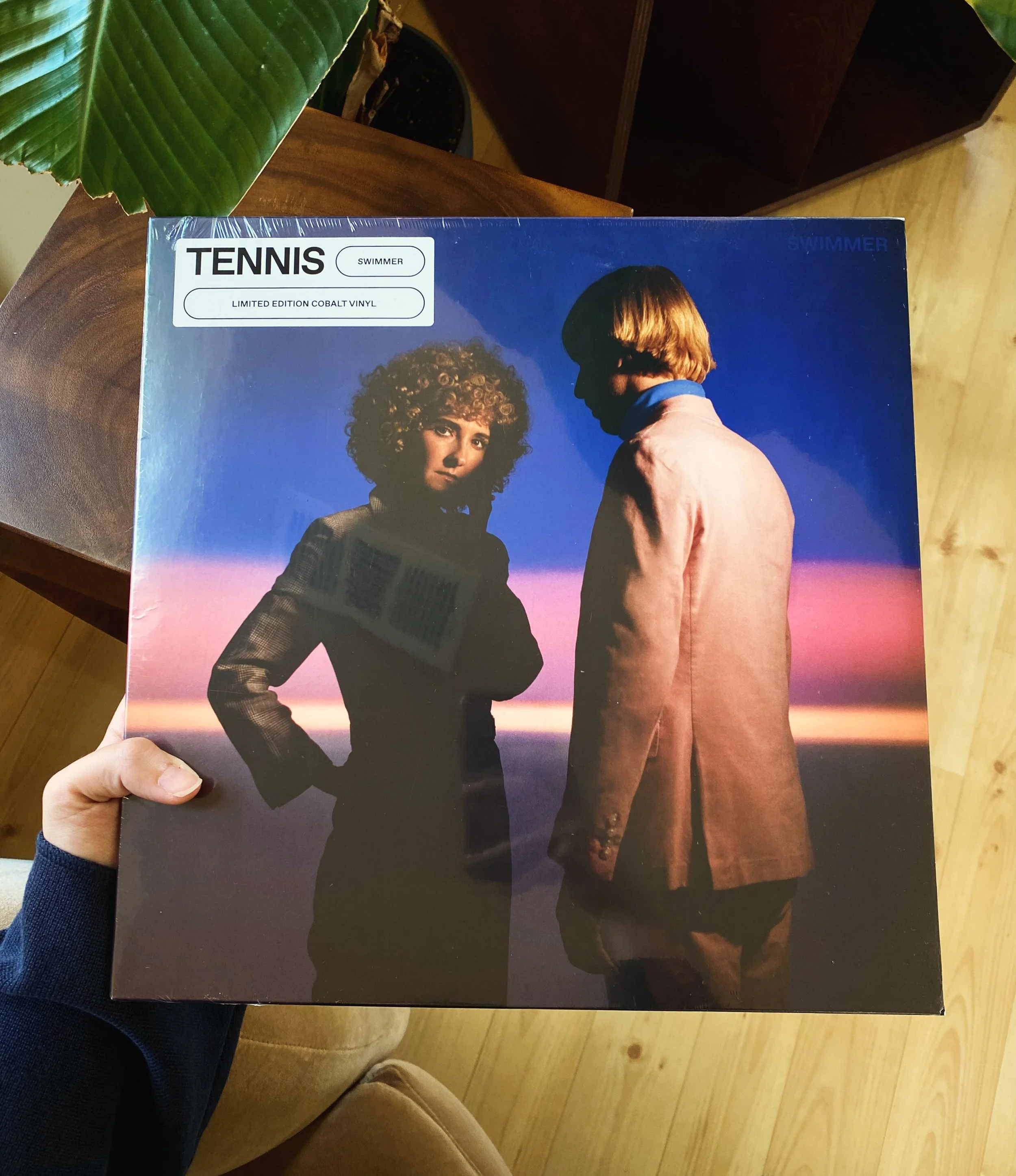 Tennis- Swimmer
.
.
This husband &amp; wife duo blends indie pop with 70s soft rock for a unique sound that instantly hooks you.
Their fifth album, Swimmer, was released in 2020 &amp; named one of the best albums of that year. 

Available in store &a