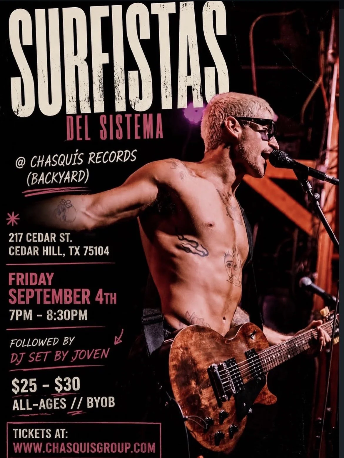 Surfistas Del Sistema @Chasquis Records (BACKYARD)