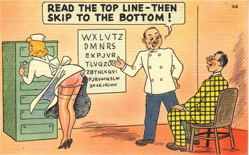 Postcard, ca. 1919-1952. ( U.S. National Library of Medicine )