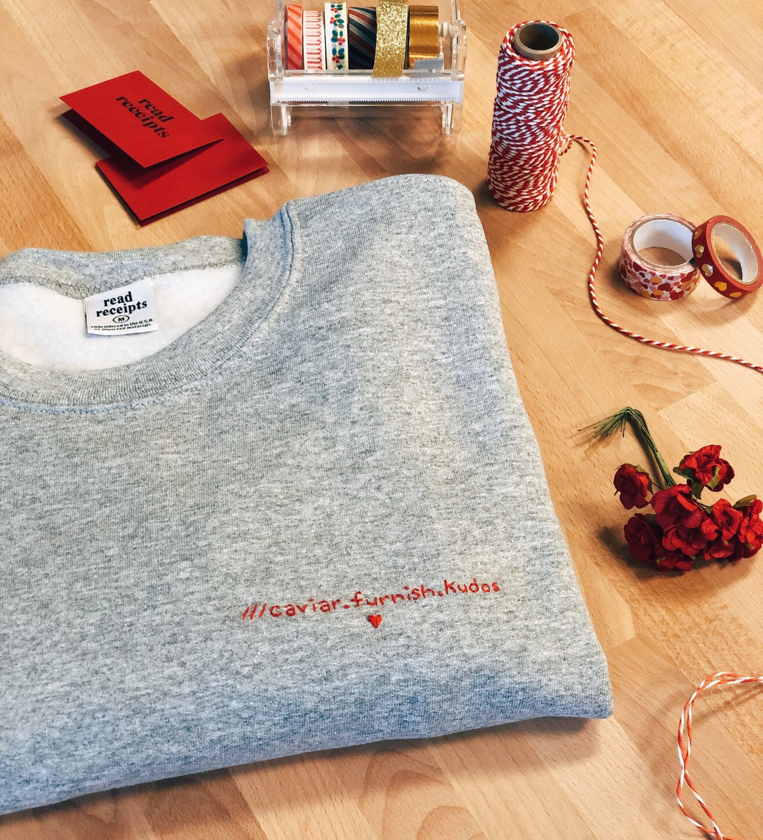 what3words Jumper — Read Receipts