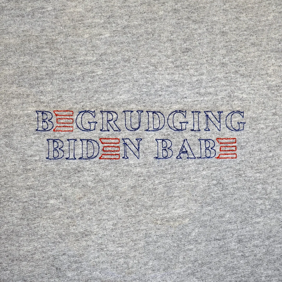 "Begrudging Biden Babe"