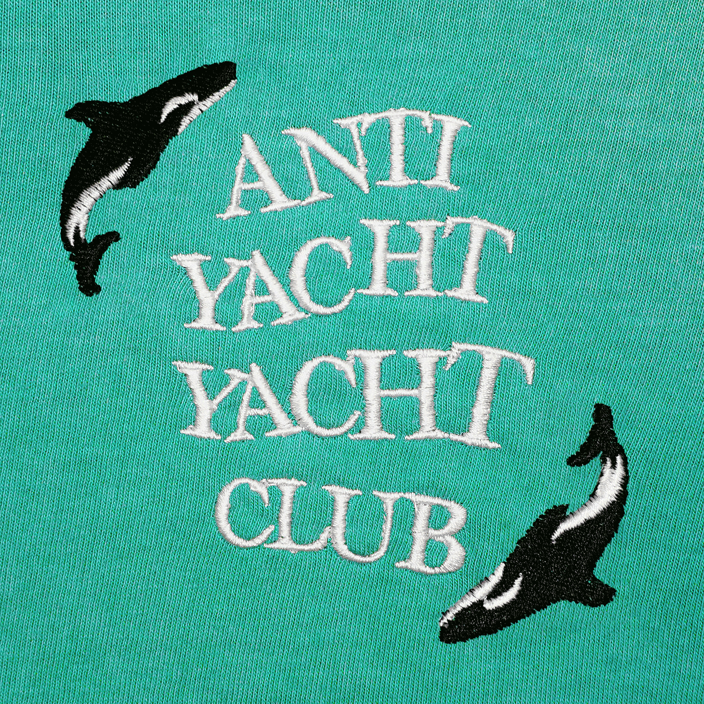 "Anti Yacht Yacht Club" Orca Tank Top