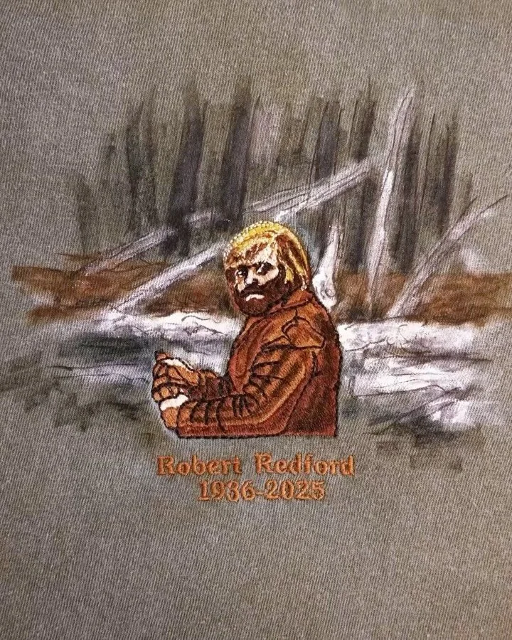 RIP Robert Redford 💔

I don&rsquo;t really have any words for what the loss of this great man means to me, so in true read receipts fashion I decided to just embroider the most famous meme of him instead. Even if 90% of the internet thought the gif 