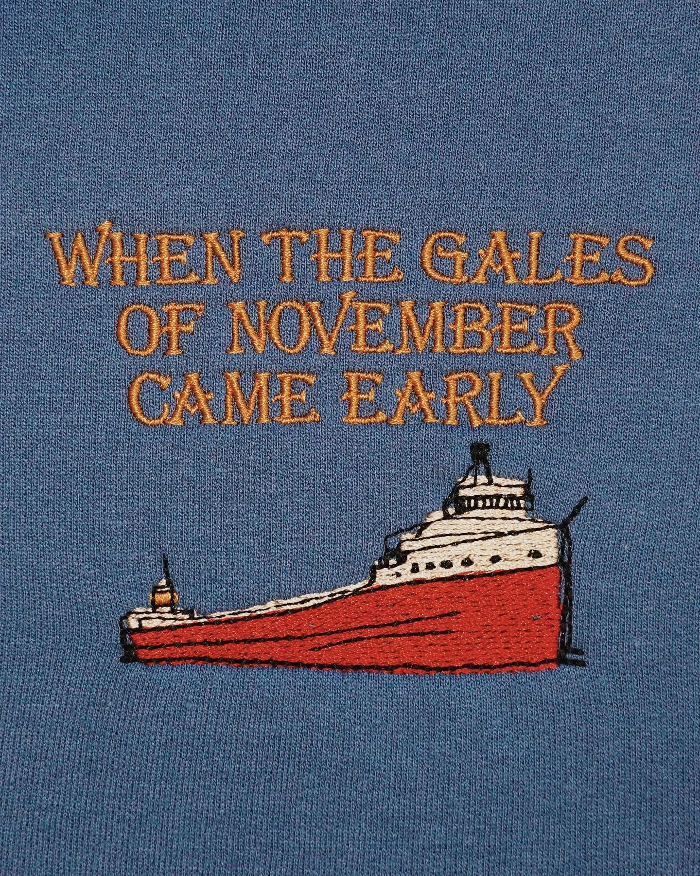 Today is the 50th anniversary of the sinking of the SS Edmund Fitzgerald in Lake Superior 😔 tag your favorite mid-westerner to send your condolences ❤️&zwj;🩹

As the WIFE of a CLEVELANDER, I am embarrassed to say I was not as deep in the lore as ap