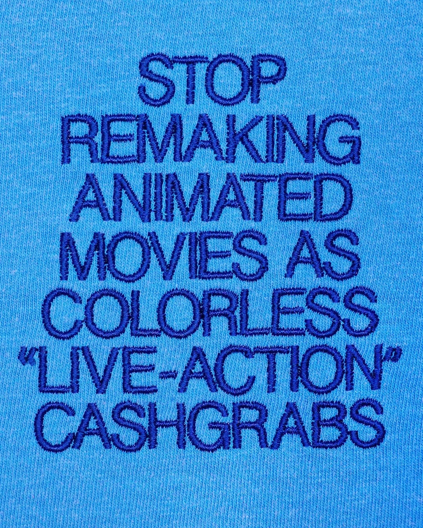 NOBODY ASKED FOR THIS

THE ORIGINAL WAS PERFECT

THERE ARE LITERALLY SOOOOO MANY OTHER ORIGINAL STORIES TO BE TOLD

Agree? Disagree?? What are your thoughts on &ldquo;live-action&rdquo; remakes of animated movies? Give me examples of remakes that you