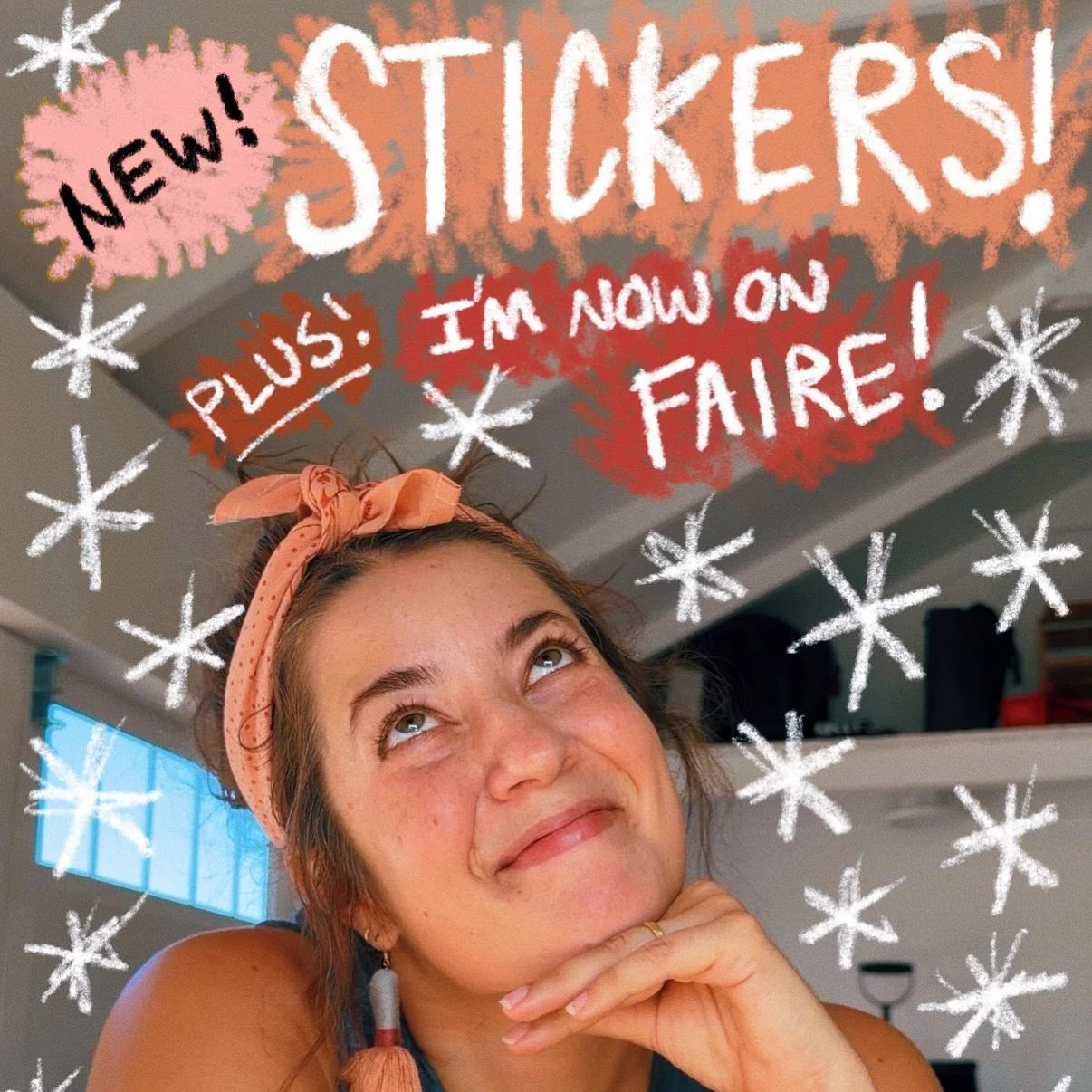 Sticker Shop Hard Launch 💥! 

Swipe through for my first foray into turning my embroidery into stickers (see my story for the original designs!). I&rsquo;ll be adding a lot more in the next few weeks so please let me know if there&rsquo;s a specific