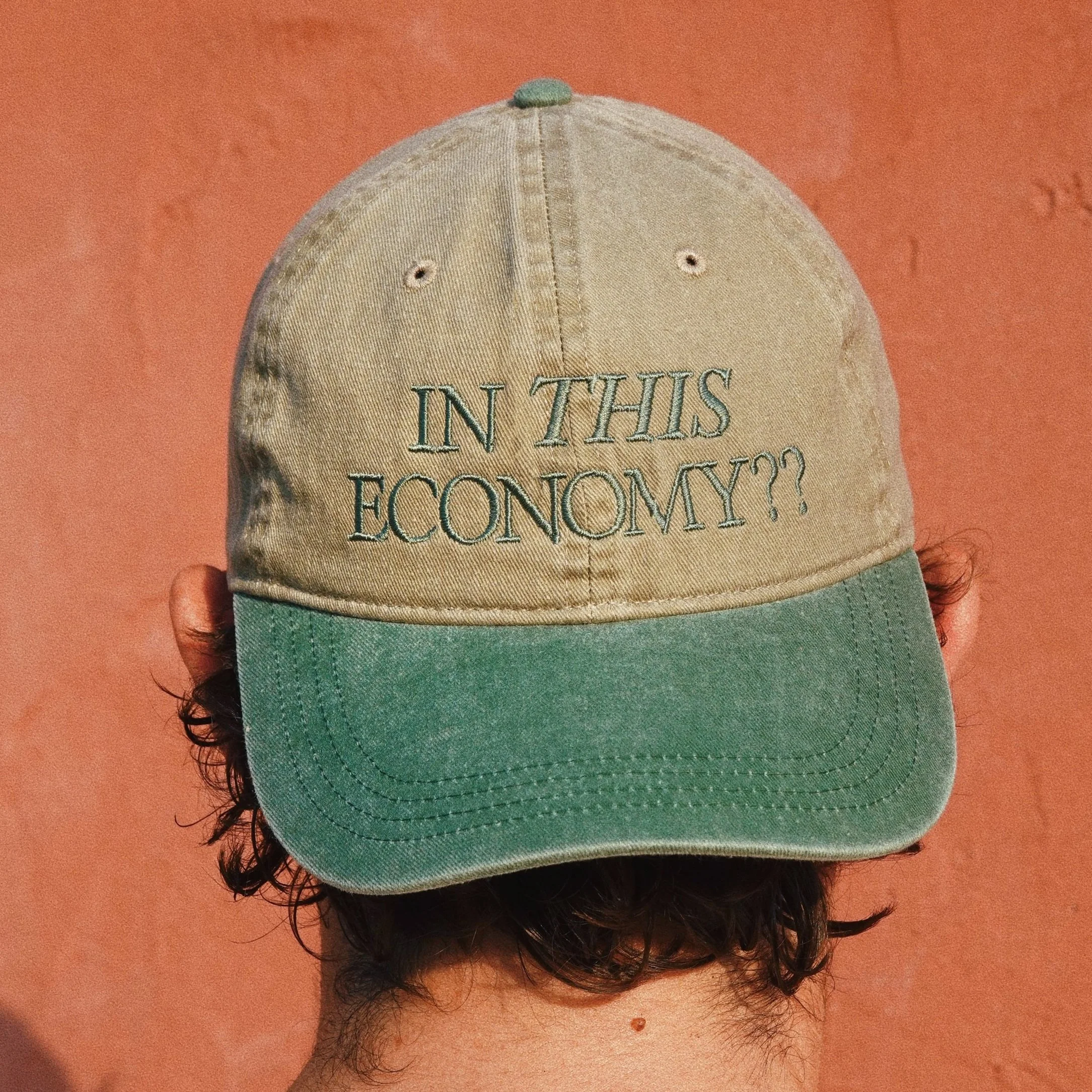 "In THIS economy??" Hat