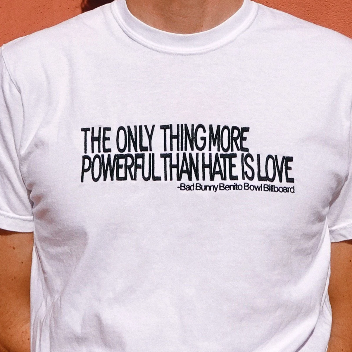 "The Only Thing More Powerful Than Hate Is Love"