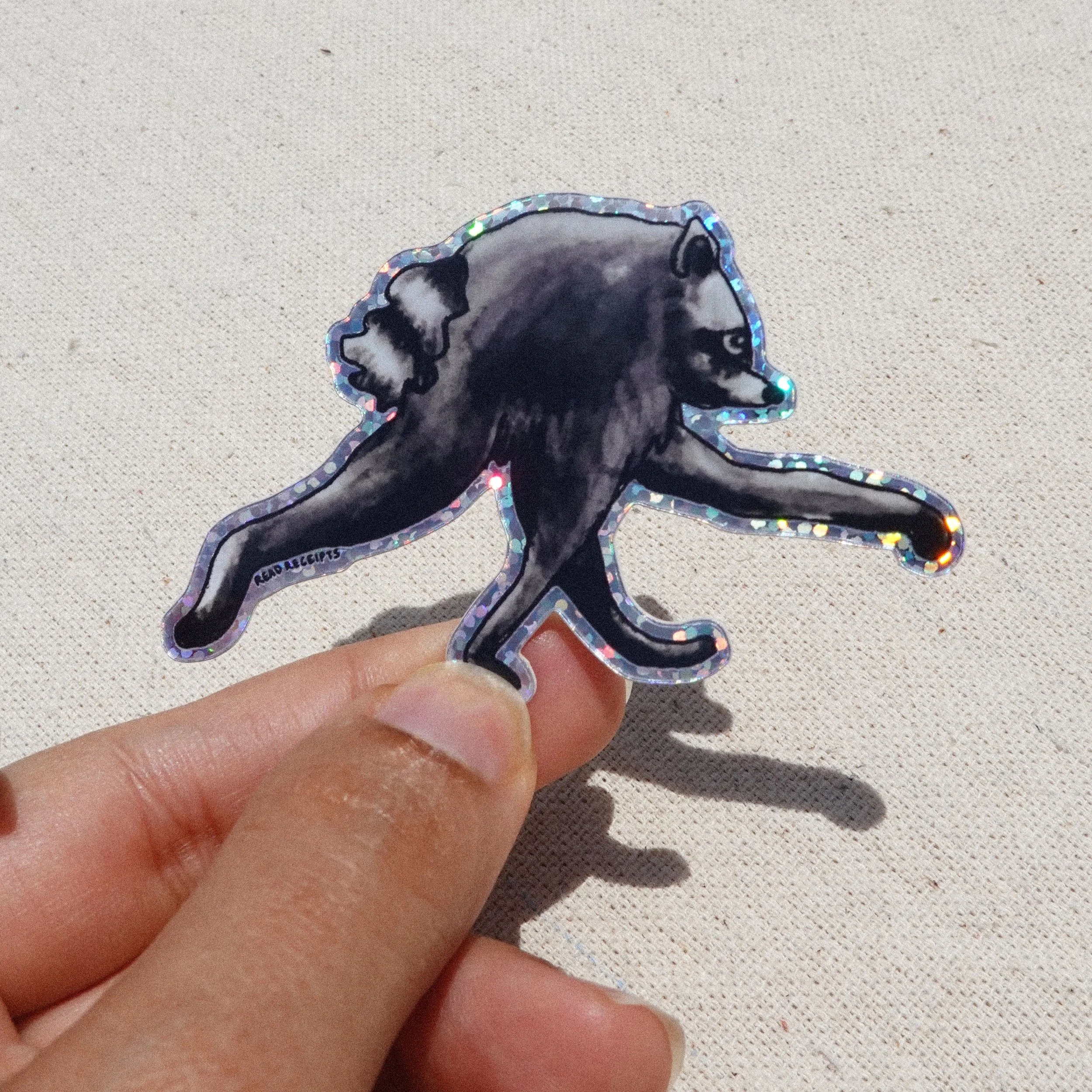 "Jimothy" Glitter Sticker