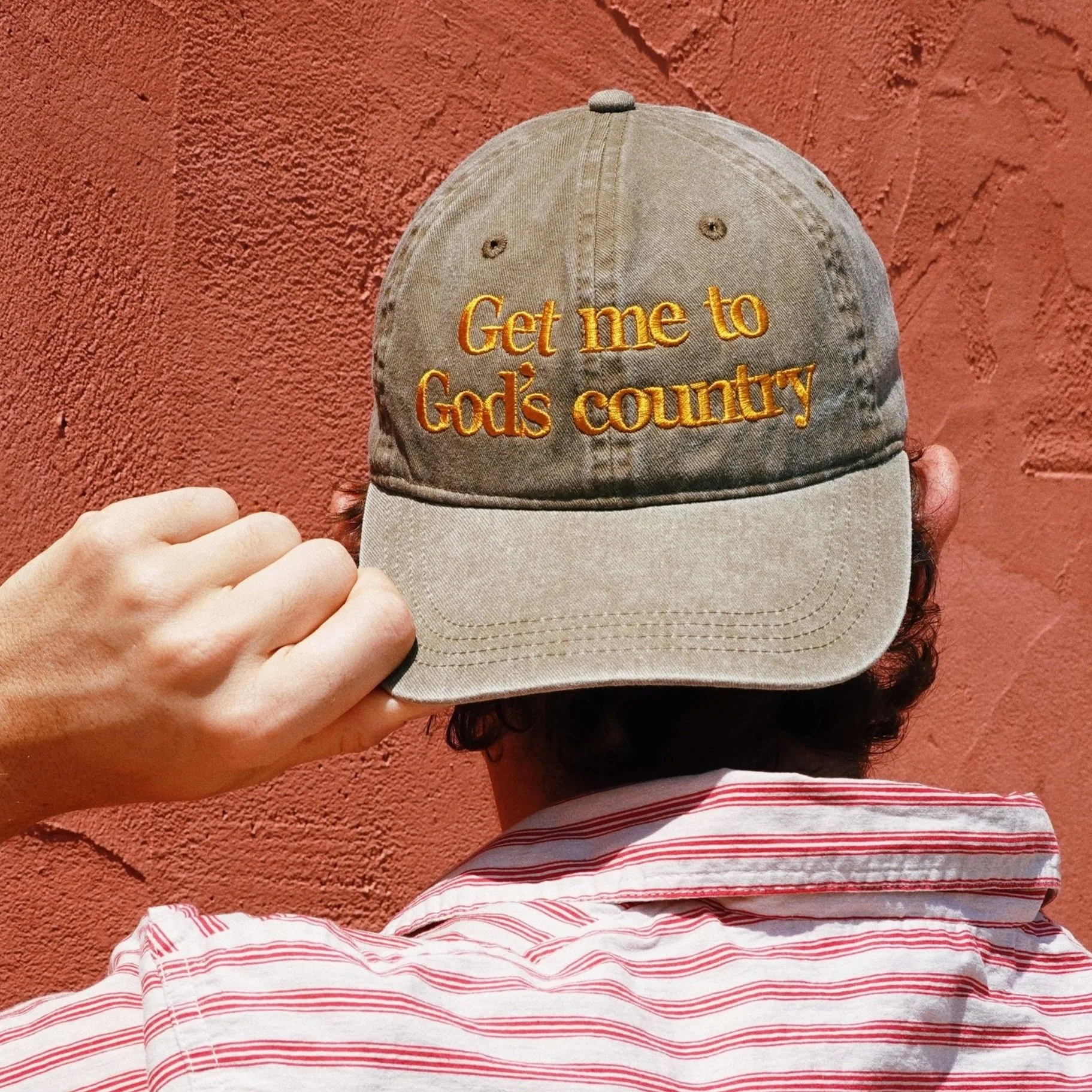 "Get Me to God's Country" Hat