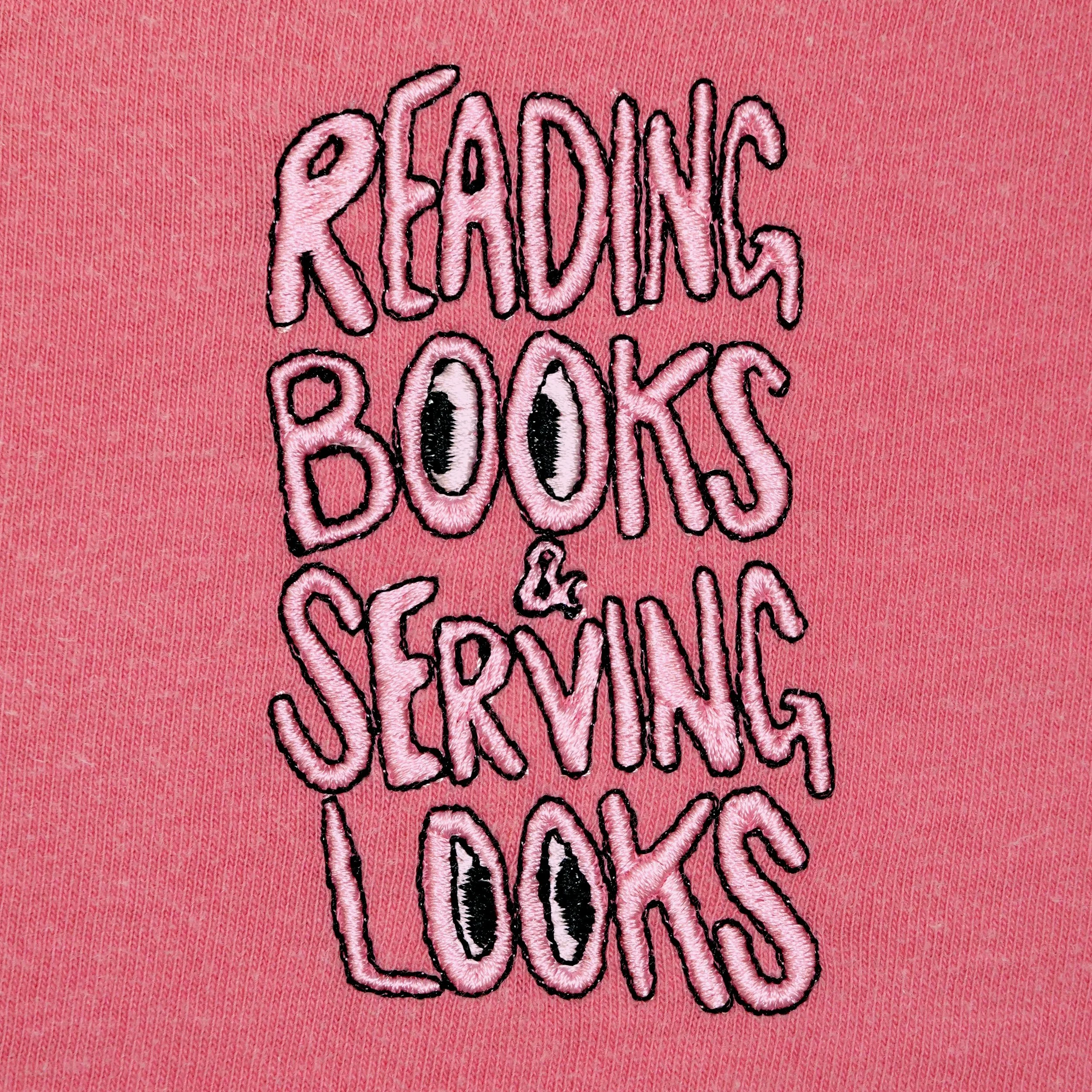 "Reading Books & Serving Looks" T-Shirt