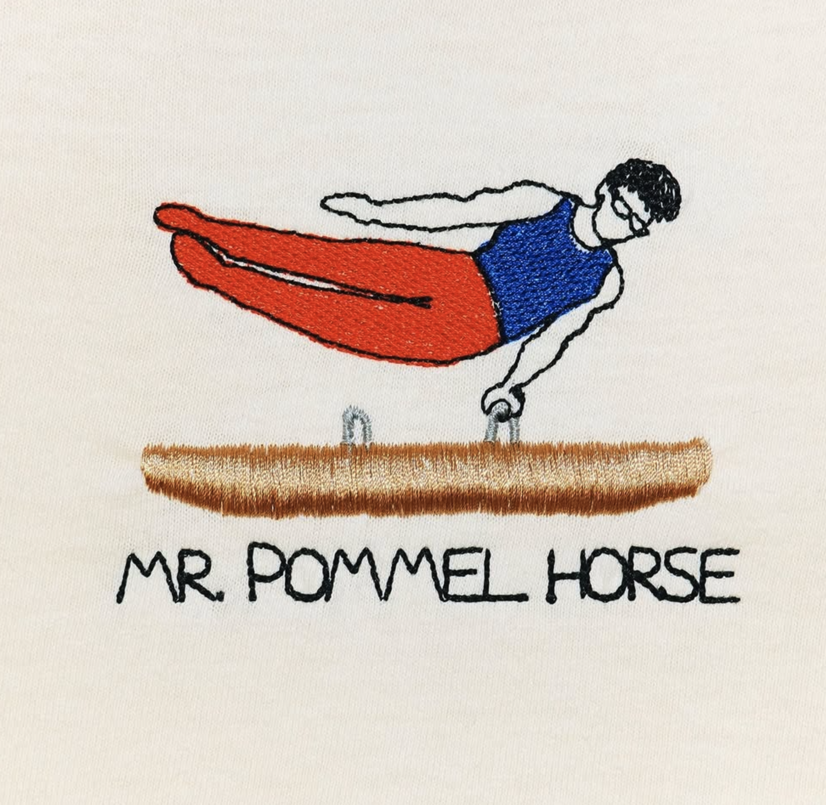 "Mr. Pommel Horse" *SAMPLE* (Small Shirt)