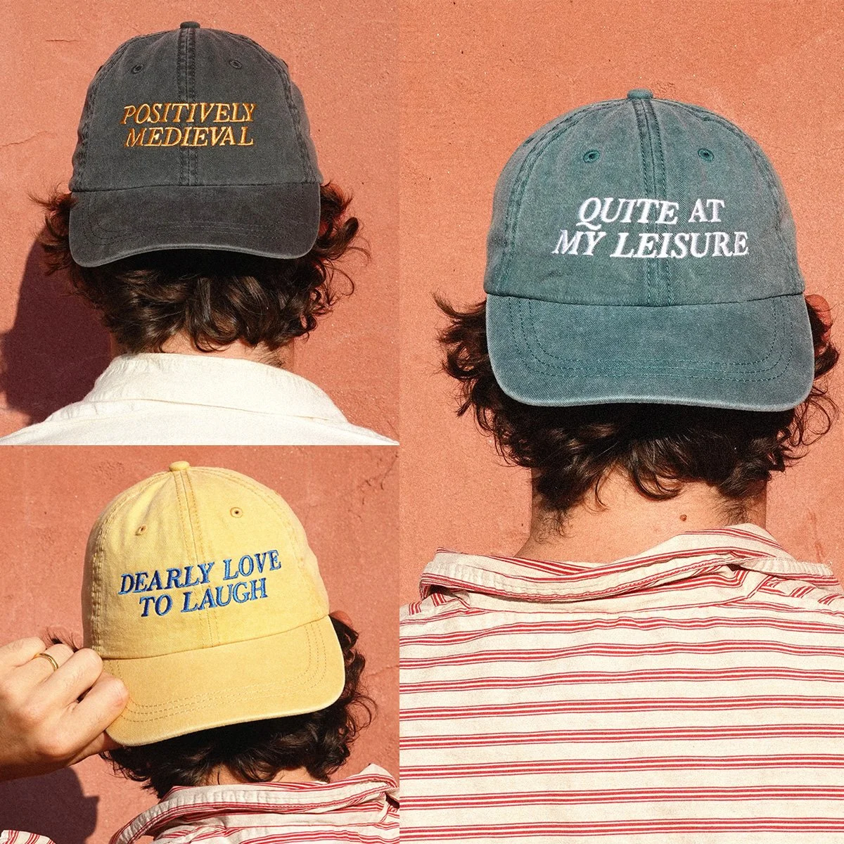 Pride and Prejudice Quote Hats