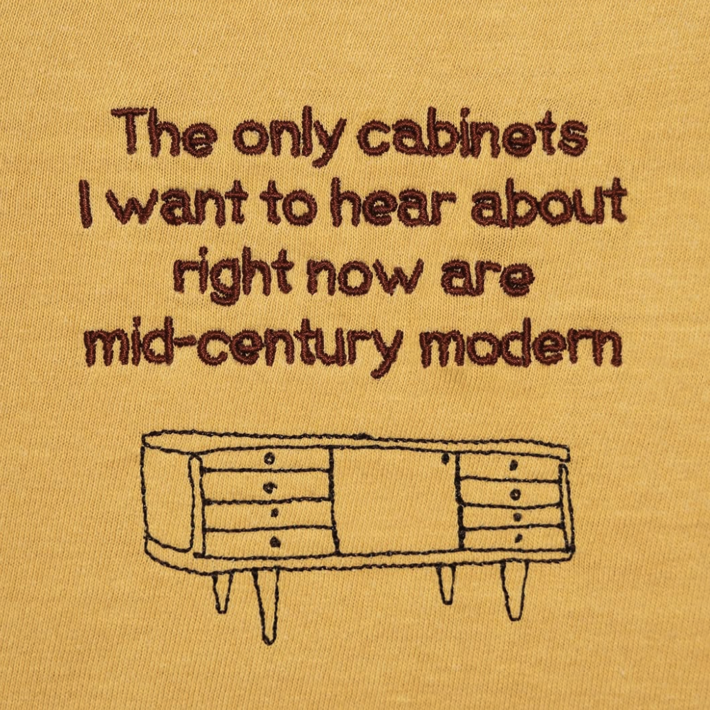 "Mid-Century Modern Cabinets" *SAMPLE* (XLarge Shirt)