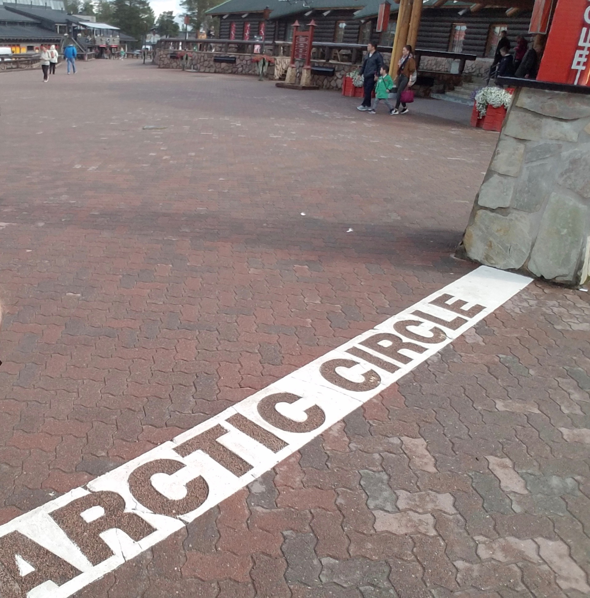 Arctic Circle……YES I sent someone to the Arctic Circle this year!
