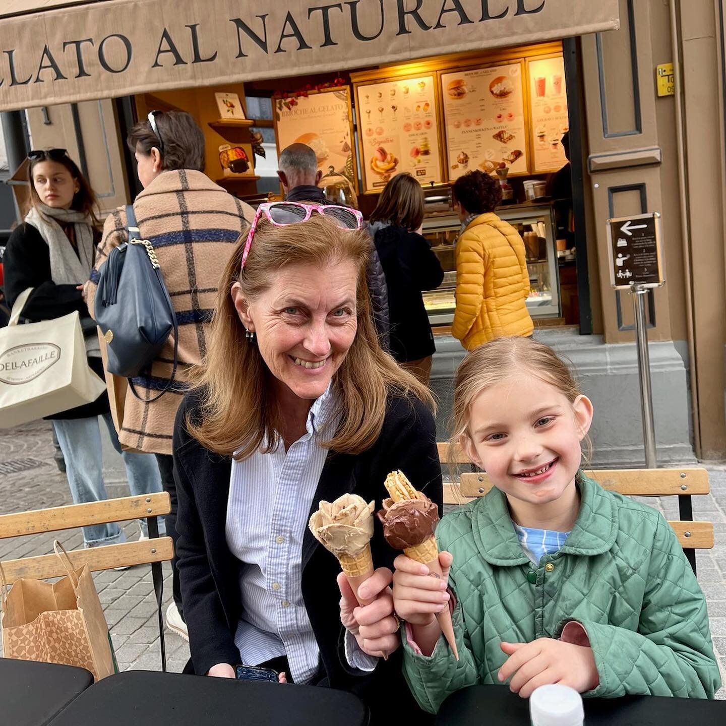 Gelato with one of my favorite people! Traveling is educates while making lifelong memories.  Antwerp, Belgium  Where was your first international trip to? 🌎 🧭 Travel-Lyn LLC 
#lovetravelleyn

.
.
.
#celebratewithtravel #traveleducates #liveeachday