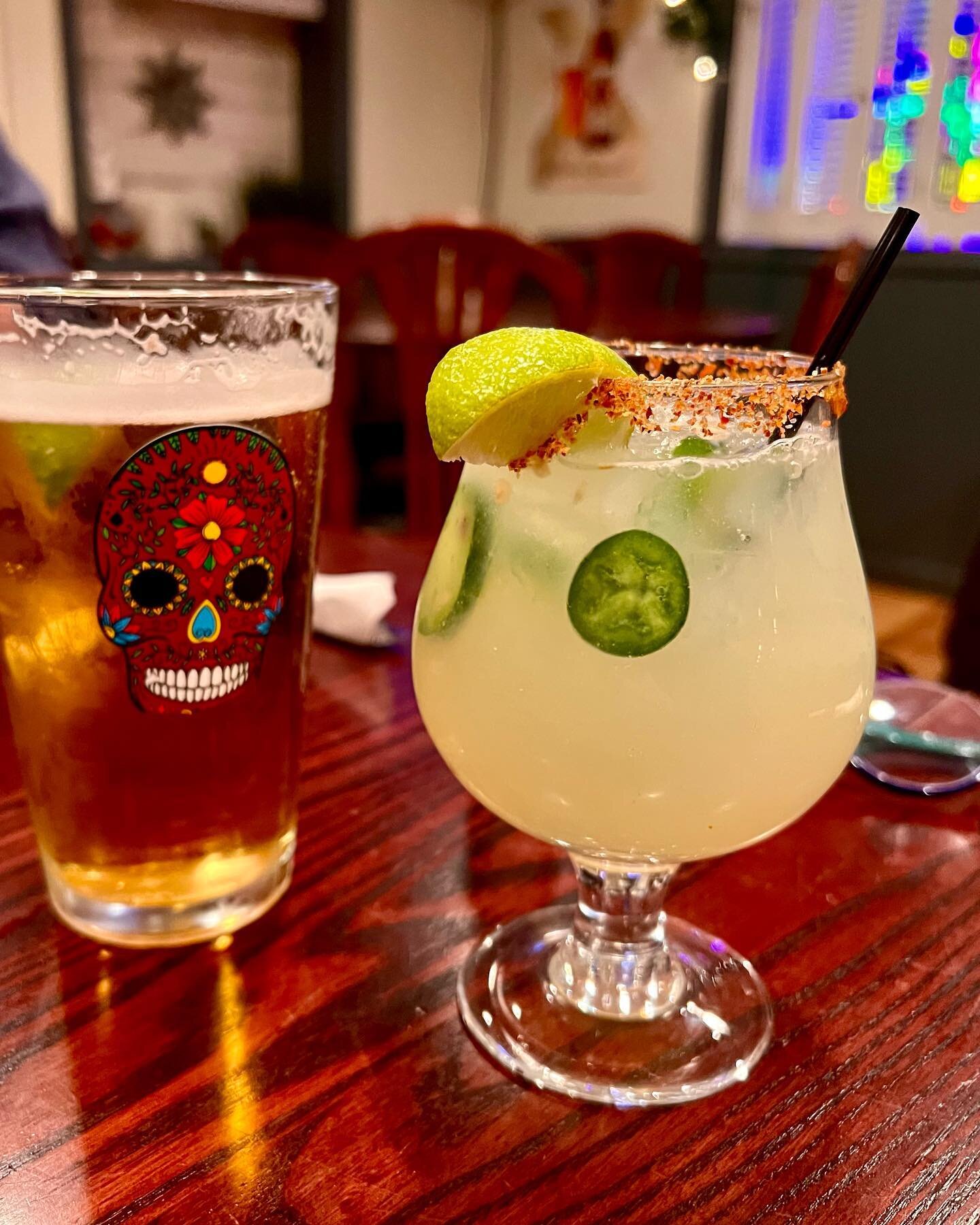 Happy Cinco de Mayo!  Which drink is mine?  Spicy 🌶️ Margarita or Dos Equis 🍺  #lovetravellyn #cincodemayo #cincodemayo2023