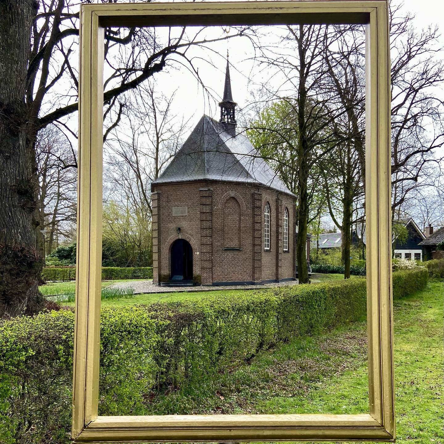 A walk through Nuenen, Netherlands where Vincent Van Gogh lived while his father was the vicar. He painted from the home, The Vicarage at Nuenen, and The Potato Eaters. Plaques point to the familiar places from some of his paintings.  A monument to h