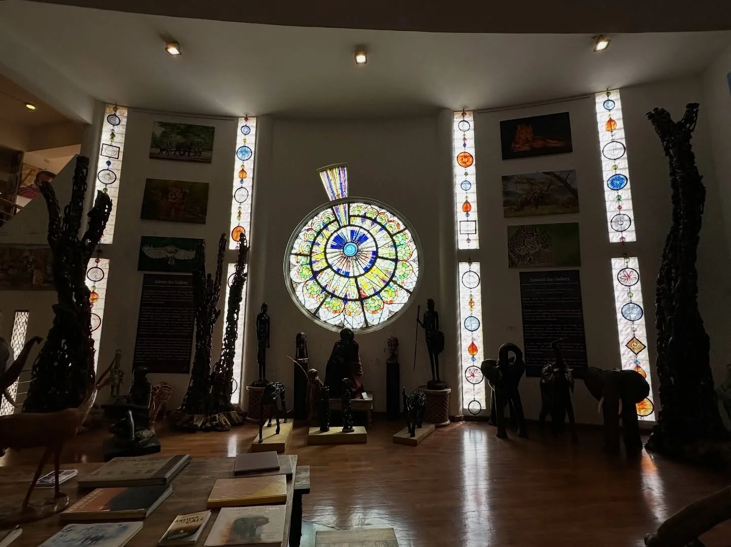 A must see in Arusha, Tanzania:
Allow plenty of time to explore this wonderful gallery &amp; the great shopping area for authentic local artisan works. Cultural Heritage Gallery
A striking gallery inspired by African drums, shields, and spears&mdash;