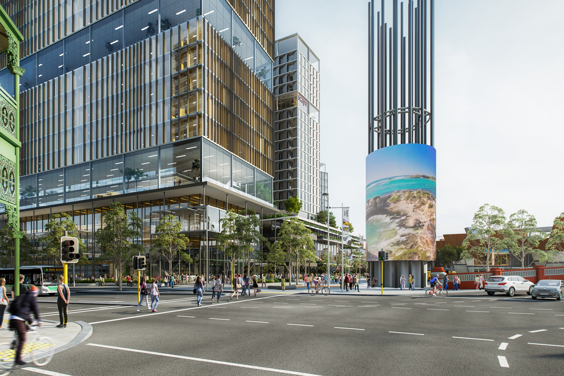3. Approach from William St