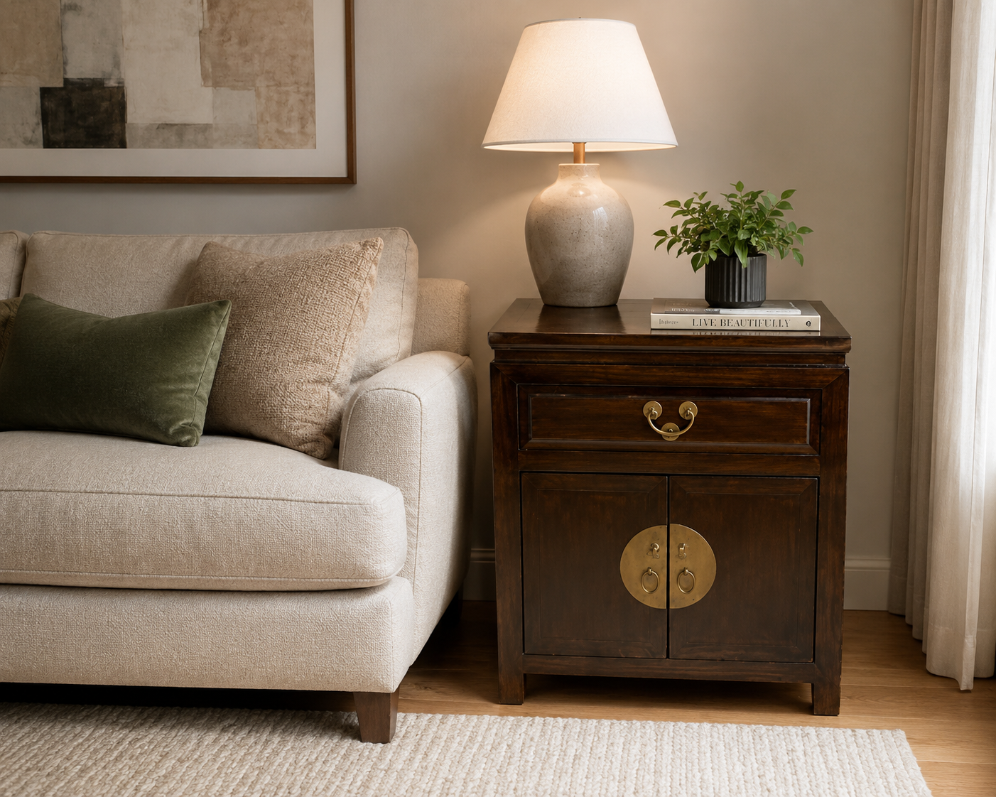 Shanghai Lacquer Side Table