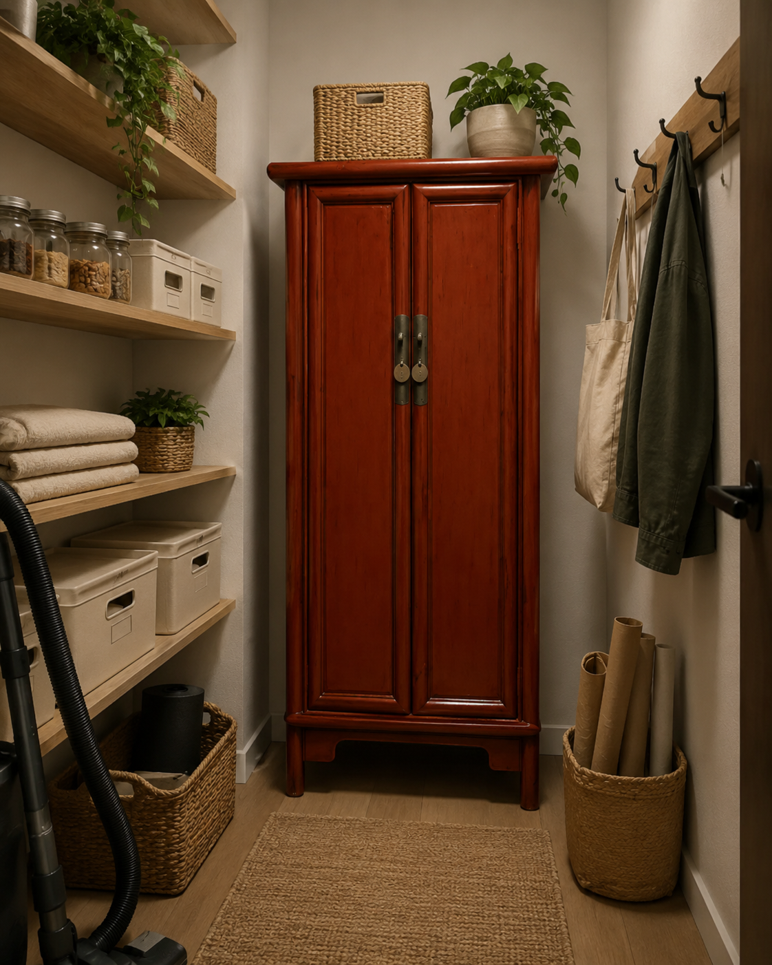 Pearl River Tall Cabinet