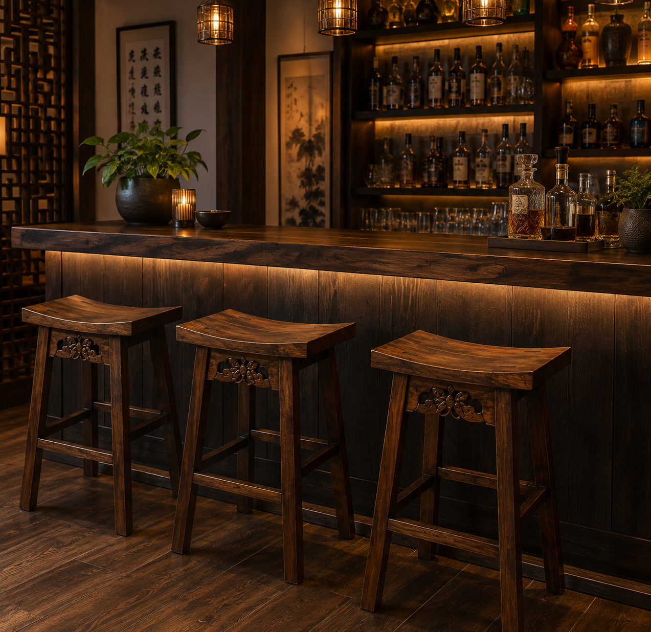 Butterfly Bar Stool