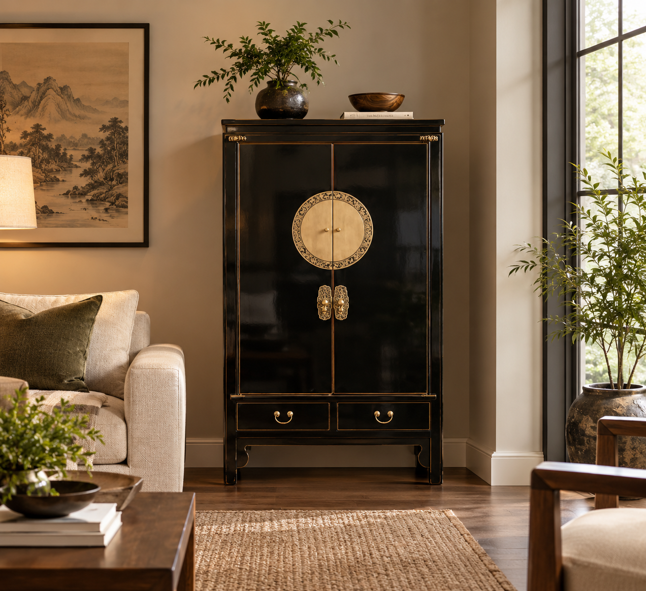 Chinese Traditional Wedding Armoire