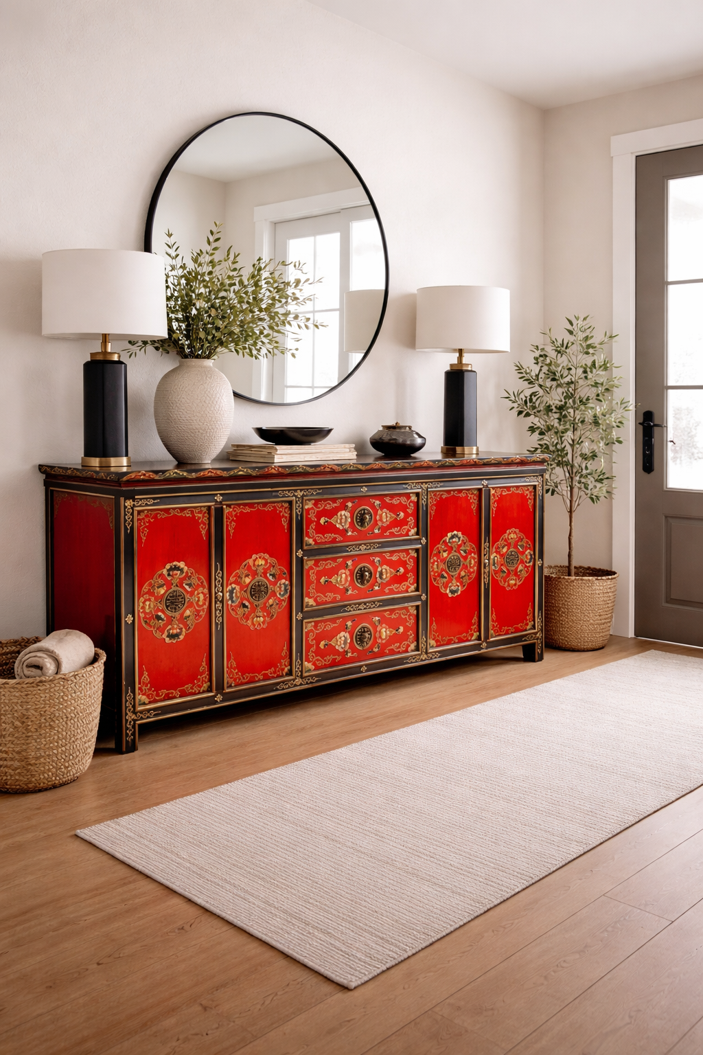 Tibetan Buffet Table