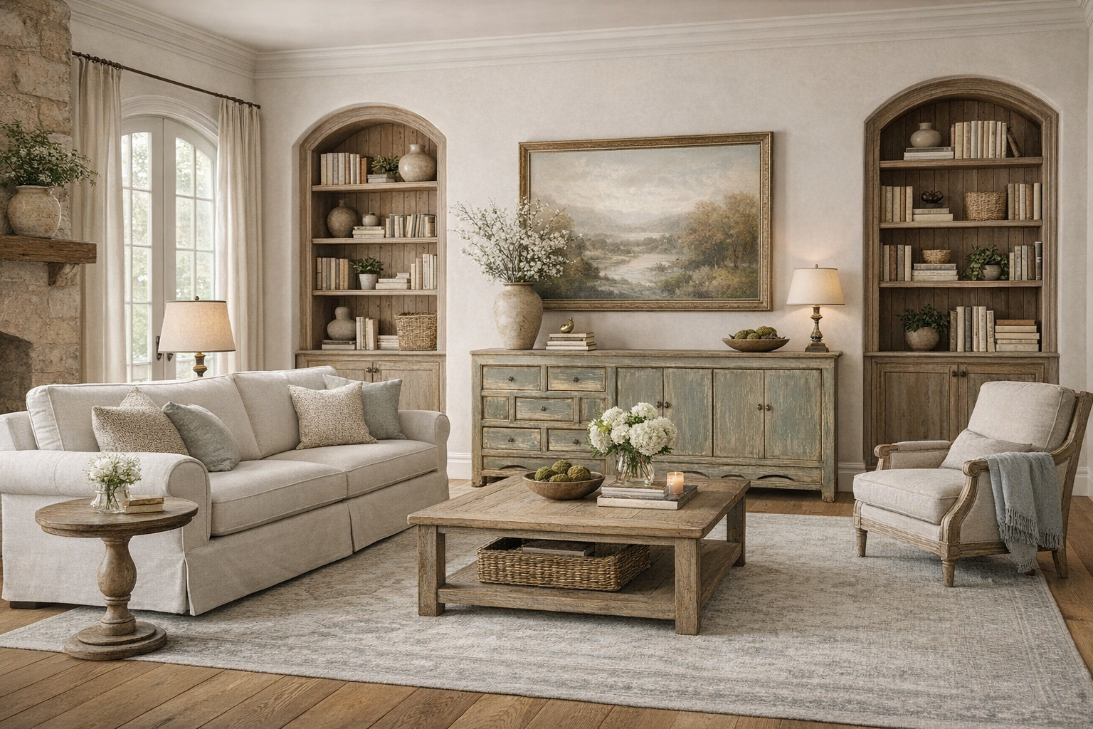 Northwest Distressed Credenzas