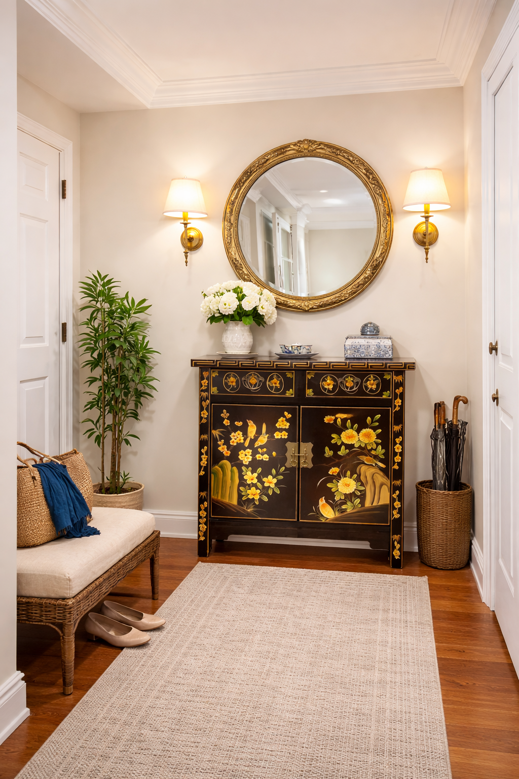 Seasonal Scenery Cabinet