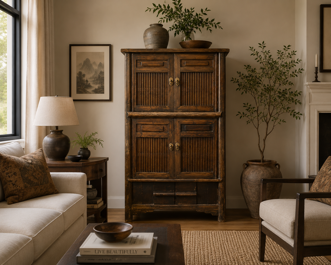 Antique Kitchen Cabinet