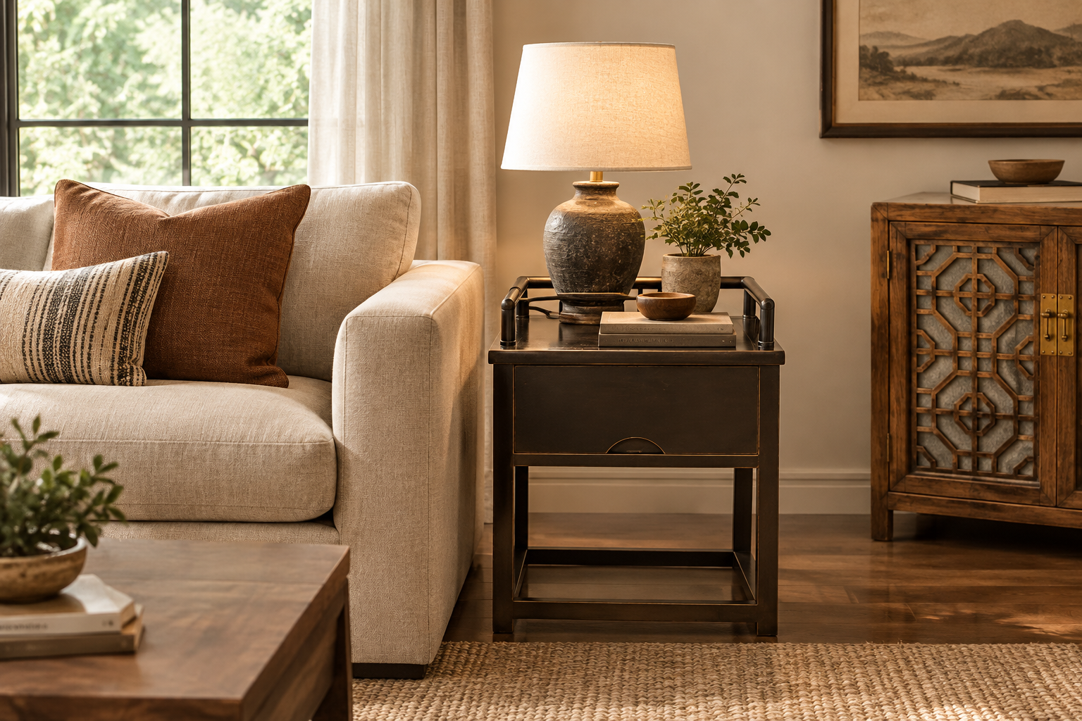 Stand Style Chair Or Side Table