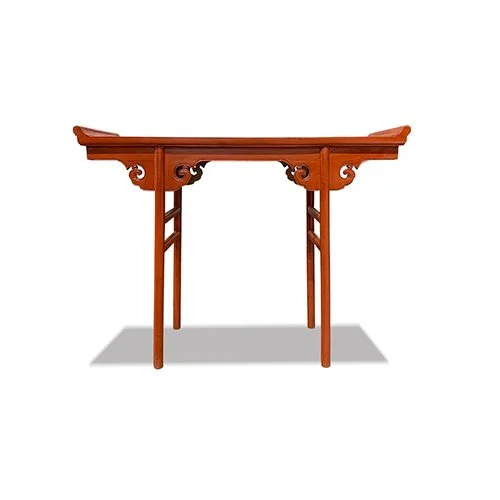 simple wing console table-Red 1.jpg