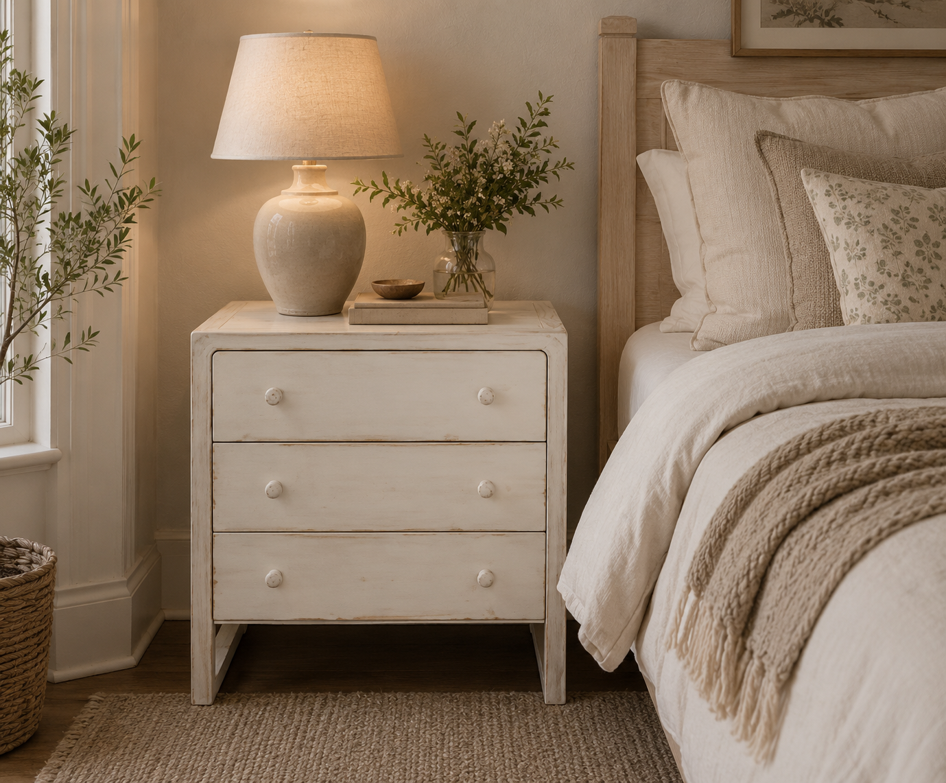 3D Dresser Style Side Table