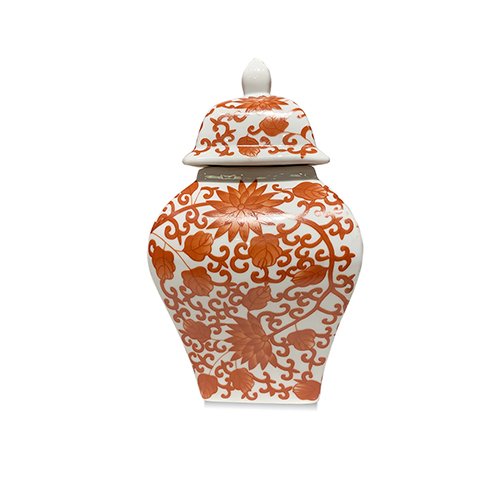 orange printed ginger jar-s1.jpg