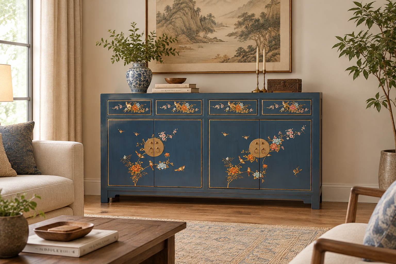 Shanxi Printed Sideboard