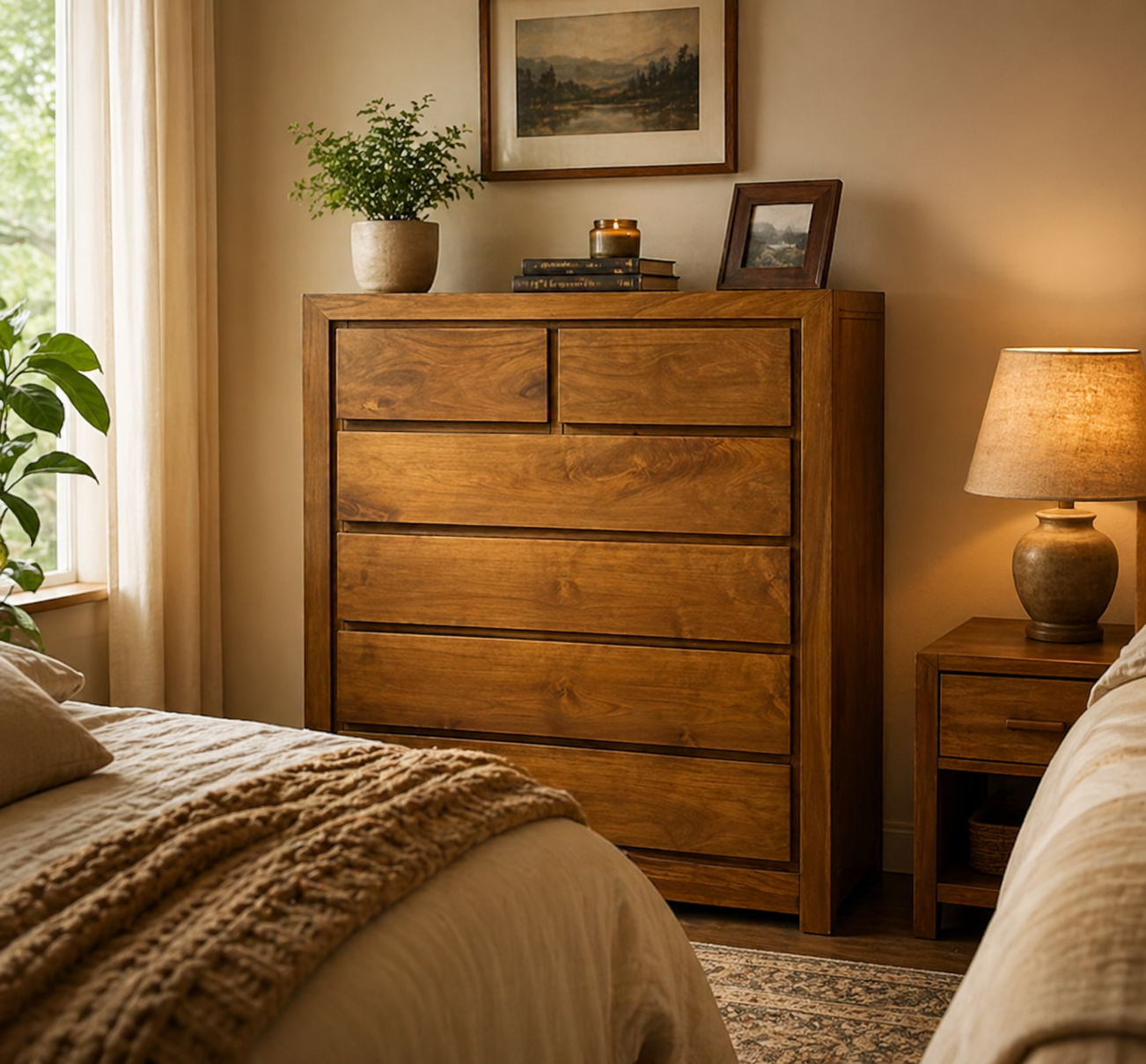 Tansu Chest With Drawers