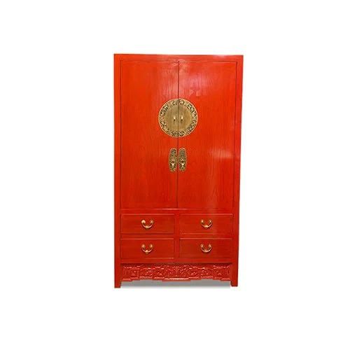 Red armoire with floral apron-1.jpg
