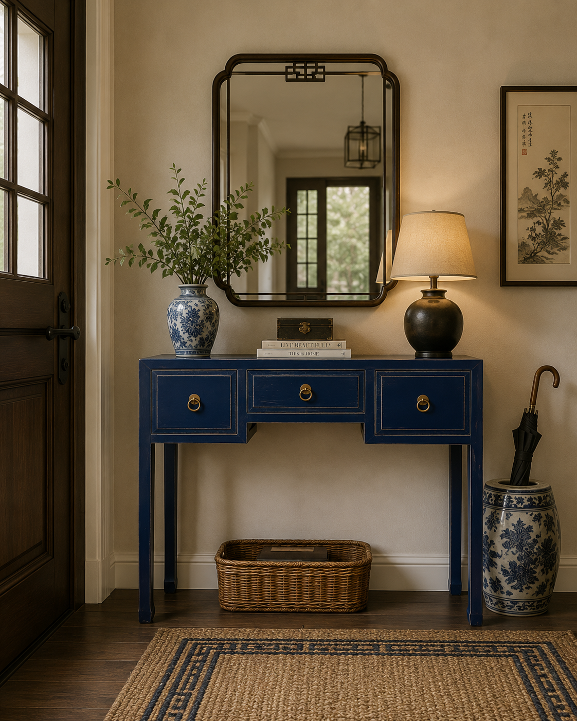 3D Lady Console Table