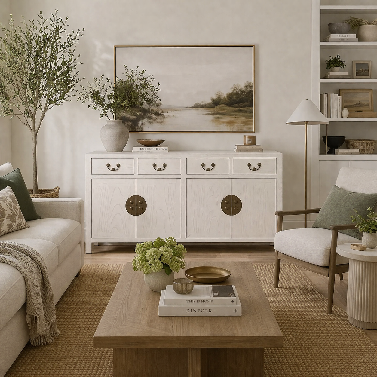 East Village 59" Long Sideboard