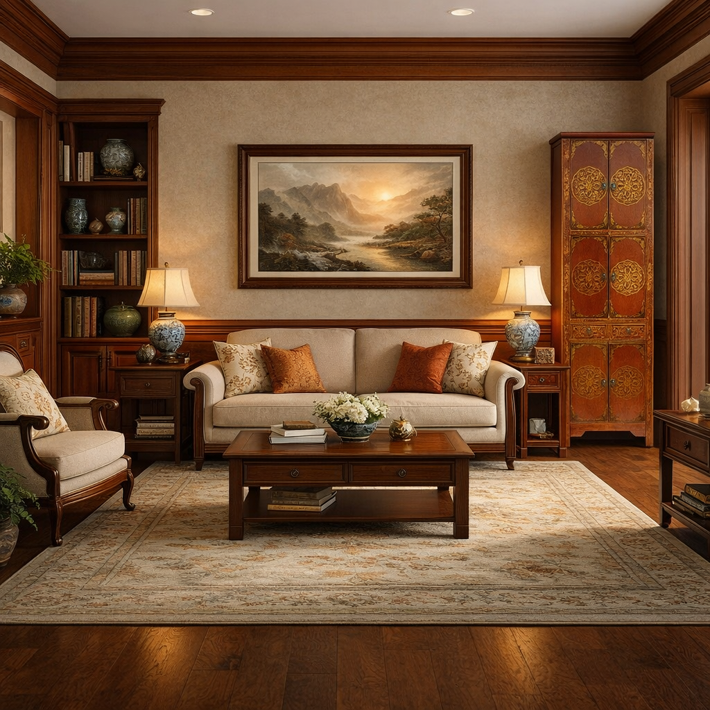 Mongolian Tall Cabinet