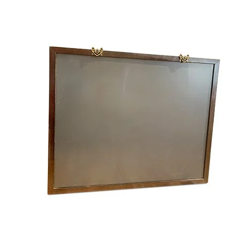 Vintage Mirror Phoenix Hand Carving Panel