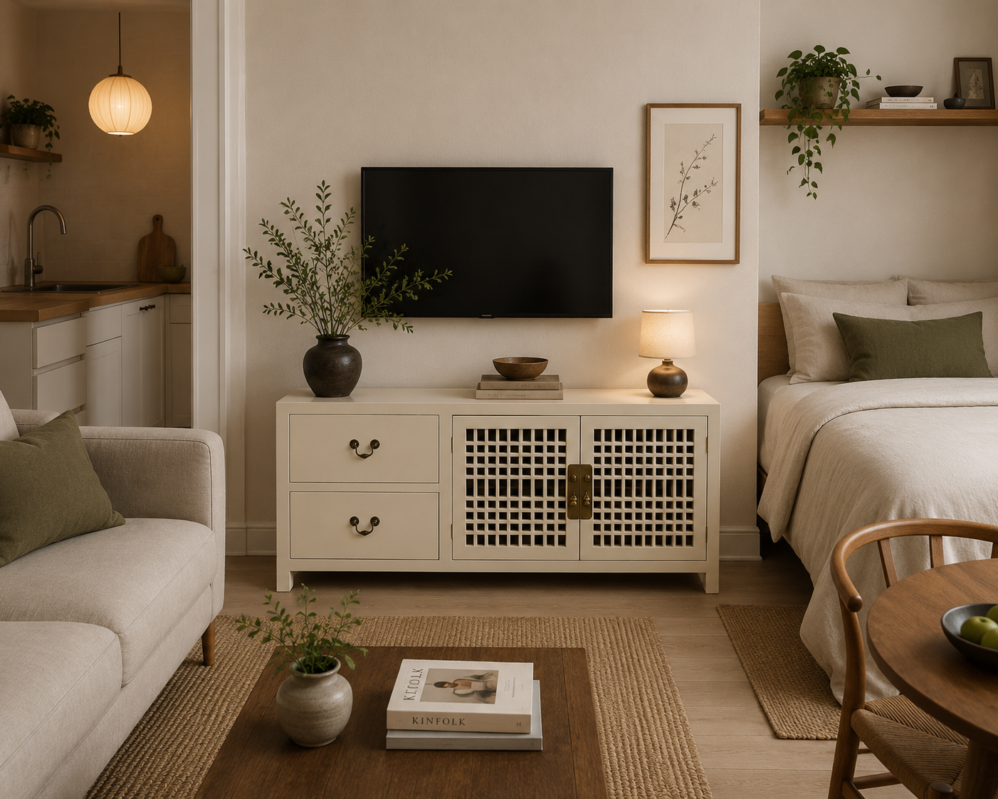 Lacquer TV Cabinet