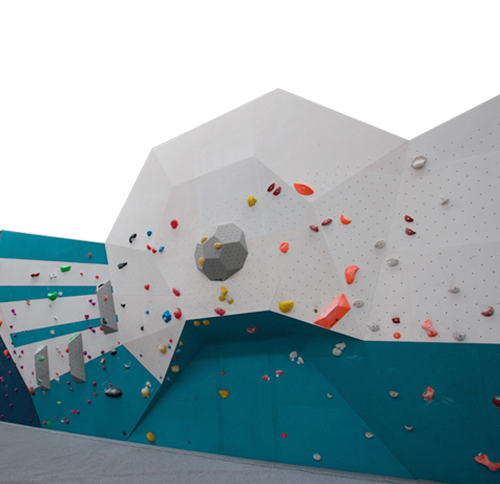 Sun Ray  The sunray wall includes a large section of slightly angled wall ranging from 10° overhung to 5° slab. You’ll find some nice techy climbs with dynamic problems peppered in to keep you on your toes.