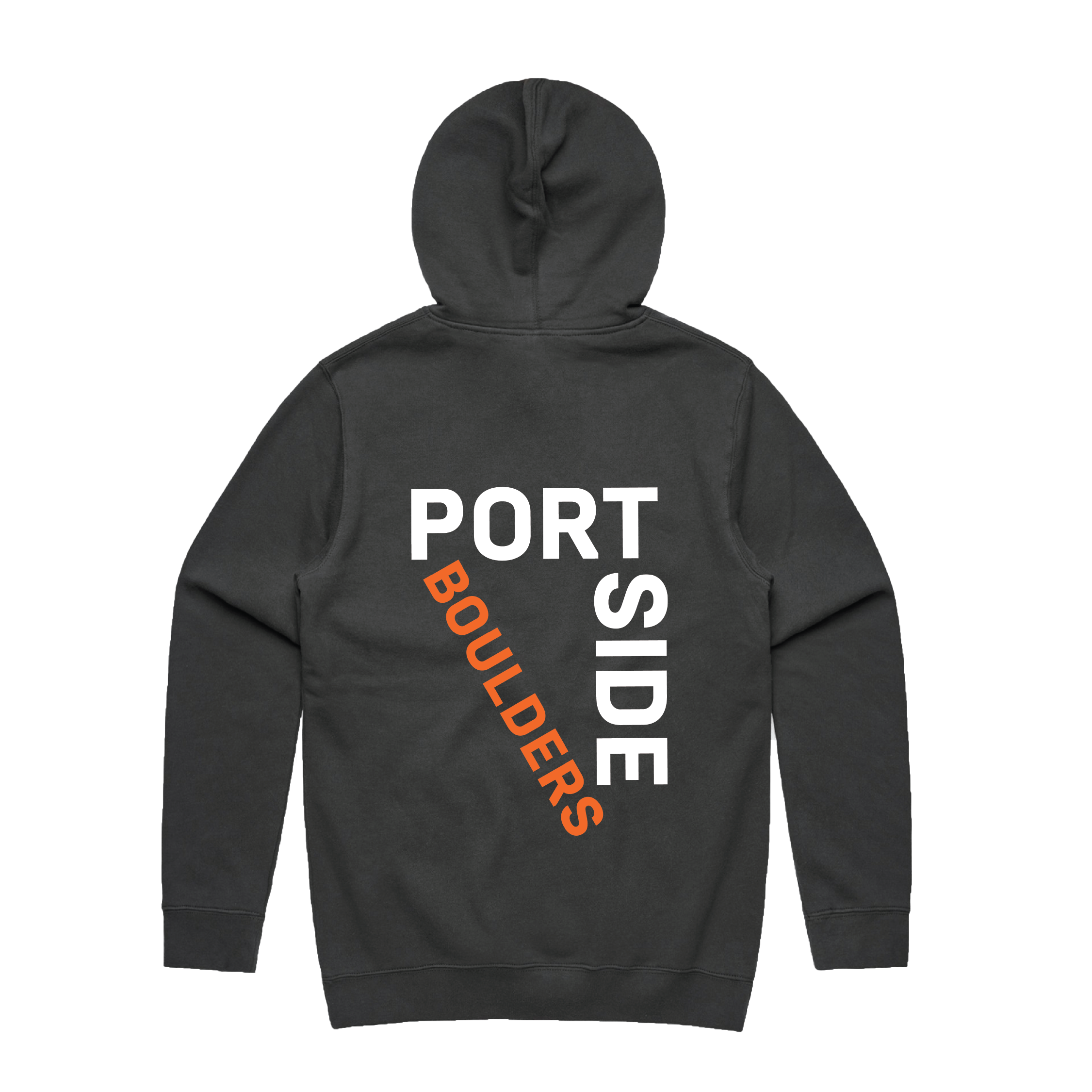 Graphite Hoodie Back