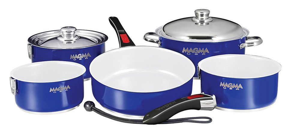 Magma Products, A10-366-CB-IND Gourmet Nesting 10-Piece Induction